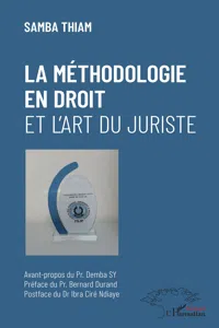 La méthodologie en droit et l'art du juriste_cover