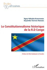 Le Constitutionnalisme historique de la R.D Congo_cover