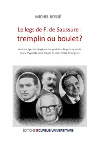 Le legs de F. de Saussure: tremplin ou boulet ?_cover