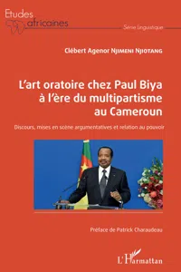 L'art oratoire chez Paul Biya à l'ère du multipartisme au Cameroun_cover