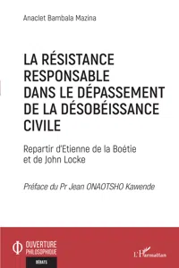 La résistance responsable dans le dépassement de la désobéissance civile_cover