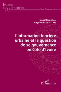 L'Information foncière urbaine et la question de sa gouvernance en Côte d'Ivoire_cover