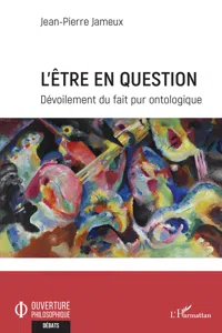 L'Être en question_cover