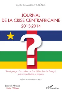 Journal de la crise centrafricaine 2013-2014_cover