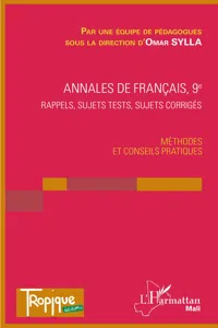 Annales de Français 9e_cover