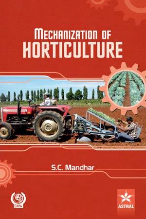 Mechanization of Horticulture