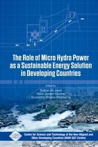 Role of Micro Hydro Power as a Sustainable Energy Solution in Developing Countries_cover