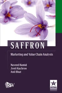 Saffron Marketing and Value Chain Analysis_cover