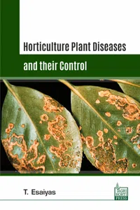 Horticultural Plant Diseases and their control_cover