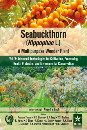 Seabuckthorn (Hippophae L.): A Multipurpose Wonder Plant Vol 5: Advanced Technologies for Cultivation, Processing Health Protection and Environmental Conservation