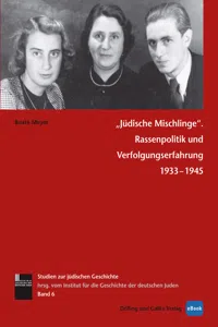 »Jüdische Mischlinge«_cover