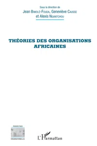 Théories des organisations africaines_cover