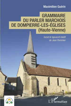 Grammaire du parler marchois de Dompierre-les-Églises