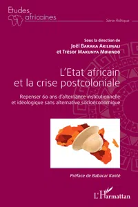 L'Etat africain et la crise postcoloniale_cover