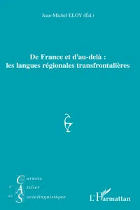 De France et d'au-delà : les langues régionales transfrontalières_cover