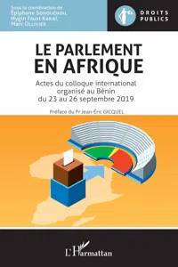 Le parlement en Afrique_cover