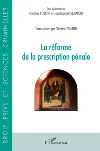 Réforme de la prescription pénale_cover