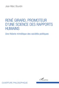 René Girard, promoteur d'une science des rapports humains_cover