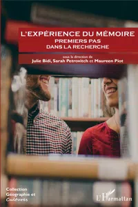 L'expérience du mémoire_cover