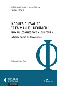 Jacques Chevalier et Emmanuel Mounier_cover