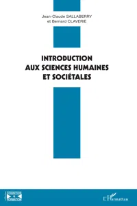 Introduction aux sciences humaines et sociétales_cover