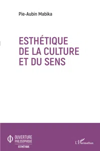 Esthétique de la culture et du sens_cover