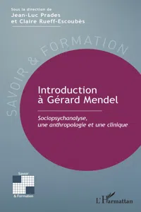 Introduction à Gérard Mendel_cover