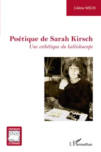 Poétique de Sarah Kirsch_cover