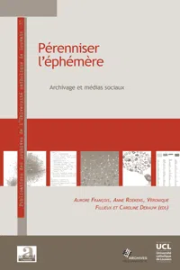 Pérenniser l'éphémère_cover