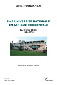 Une université nationale en Afrique occidentale_cover