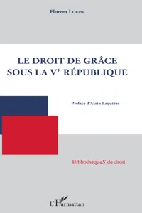 Droit de grâce sous la Ve République_cover