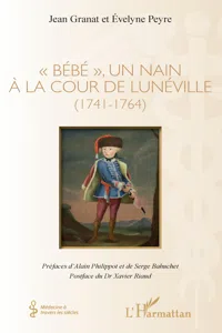 "Bébé", un nain à la cour de Lunéville_cover