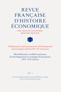 Mondialisation, modèles nationaux de développement et stratégies d'entreprises_cover