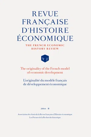 L'originalité du modèle français de développement économique