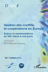 Gestion des conflits et coopérations en Europe_cover