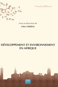 Développement et environnements en Afrique_cover