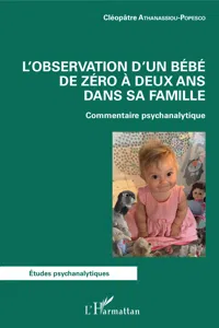 L'observation d'un bébé de zéro à deux ans dans sa famille_cover