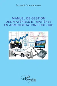 Manuel de gestion des matériels et matières en administration publique_cover