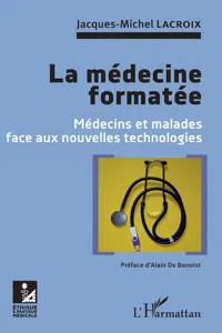 La médecine formatée_cover