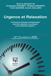 Urgence et relaxation_cover