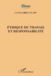 Ethique du travail et responsabilité_cover