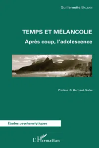 Temps et mélancolie_cover