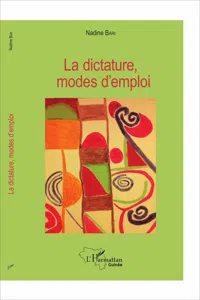 La dictature, modes d'emploi_cover