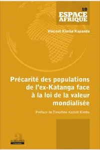 Précarité des populations de l'ex-Katanga face à la loi de la valeur mondialisée_cover