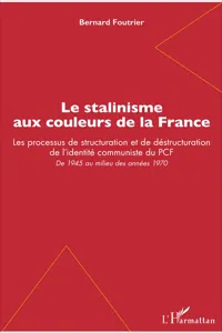 Le stalinisme aux couleurs de la France_cover