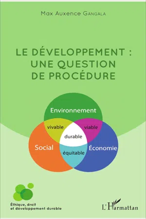 Le développement : une question de procédure