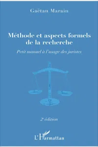 Méthode et aspects formels de la recherche_cover