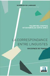 La correspondance entre linguistes_cover