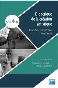 Didactique de la création artistique_cover