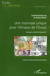 Une monnaie unique pour l'Afrique de l'Ouest_cover